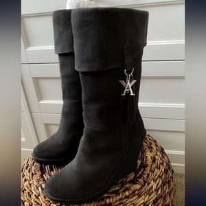 ARMANI JEANS PLATFORM BOOTS